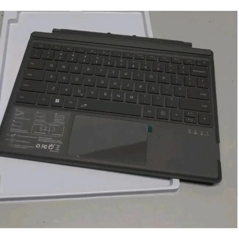 Bluetooth Keyboard for Surface Pro 7/6/5/4/3 – Backlit, Touchpad